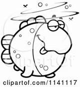 Drunk Fish Clipart Vector Rf Illustrations Royalty Cory Thoman sketch template