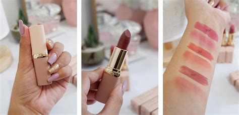 Loreal Ph Color Riche Free The Nudes Swatches — Cessa
