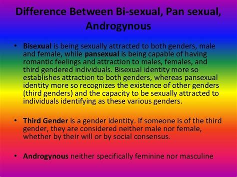 whats the difference between bi and pan bisexuality vs pansexuality