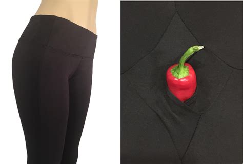 srirachas yoga pants are crotchless perfect for having