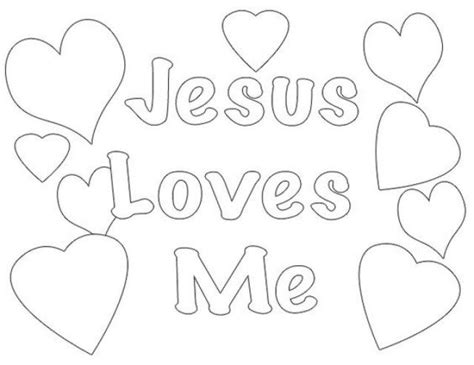 awesome photo  jesus loves  coloring page jesus loves