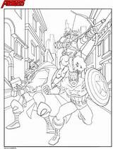Avengers Coloring Pages Printable Kids Fun Superhero Marvel Book Sheets Votes sketch template