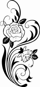 Stencil Burning Wood Designs Painting Choose Board Flower Drawing sketch template