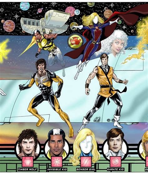 long  superheroes alternative silver age legion legion  superheroes comic book