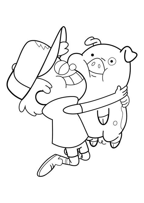 gravity falls coloring pages  coloring pages  kids