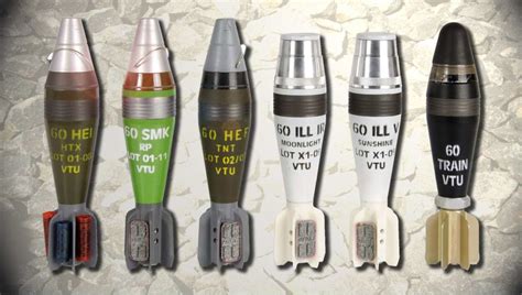 mm mortar rounds vtu sp