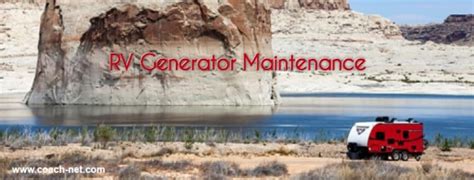 rv generator maintenance coach net