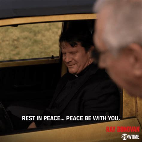 peace be with you by ray donovan find and share on giphy