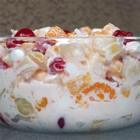 ambrosia fruit salad recipe thanksgiving reciepes in 2019 fruit salad with marshmallows