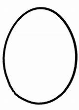 Egg Outline Easter Template Clipart Basic Clip Color Kids Collection Clipartbest Publicdomainpictures Domain Public sketch template