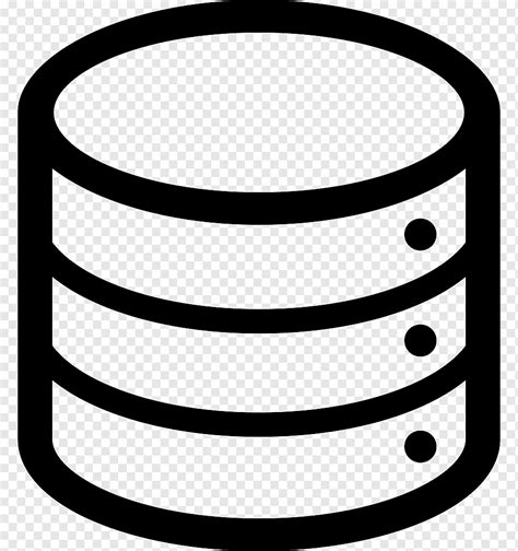 icon  data storage share icon computer data storage black  white  circle