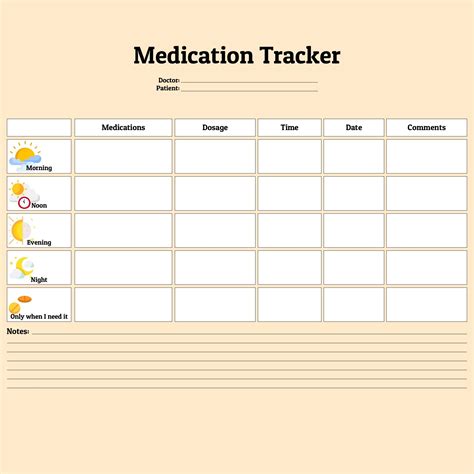 medication log form    printables printablee medication log medication chart