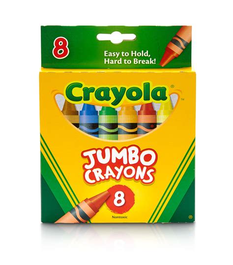 crayola jumbo crayons  pieces walmartcom