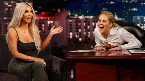 Jennifer Lawrence Guest Hosted For Jimmy Kimmel And She