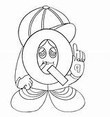 Letter People Coloring Pages Preschool sketch template