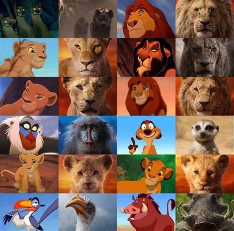 lion king characters      lion king