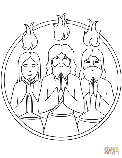 day  pentecost coloring page  printable coloring pages