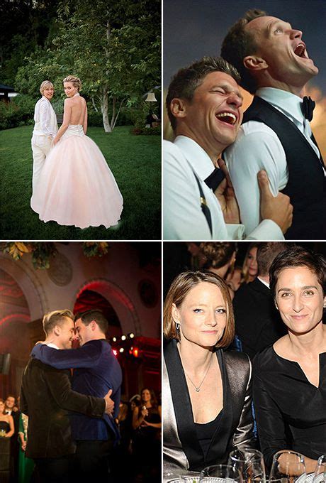 famous same sex couples who have tied the knot