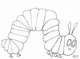 Hungry Caterpillar Coloring Pages Very Book Entitlementtrap sketch template