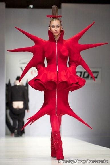weird  crazy runway fashion   insane people  wear genmice