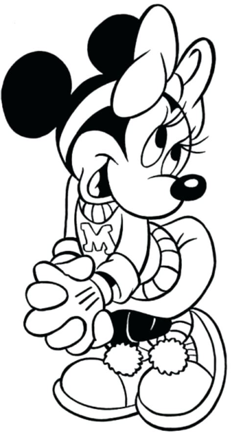 minnie mouse coloring pages    clipartmag