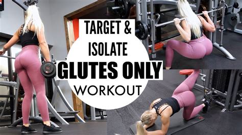Target Your Glutes Glute Focus Gym Workout Fat Burning Facts