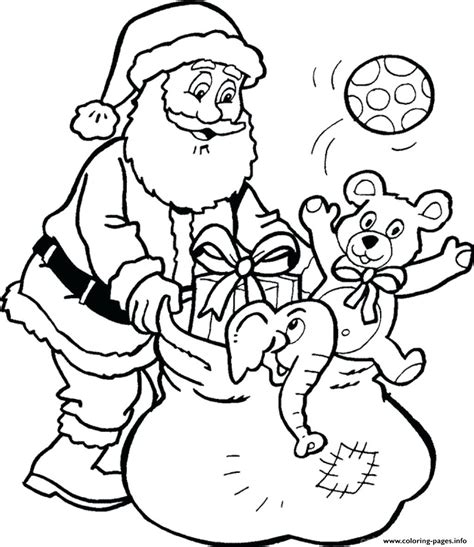 cute santa claus coloring pages  getdrawings