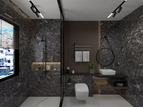 dark marble bathroom mmgalleri