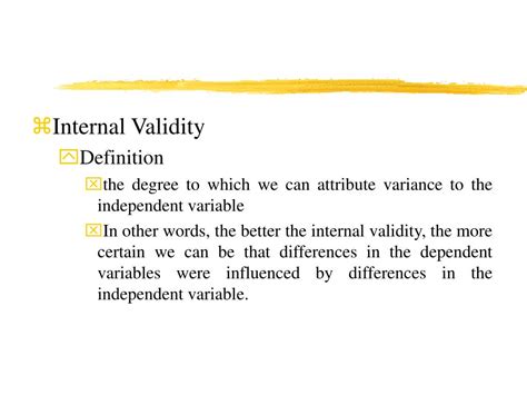 internal validity meaning study  progres