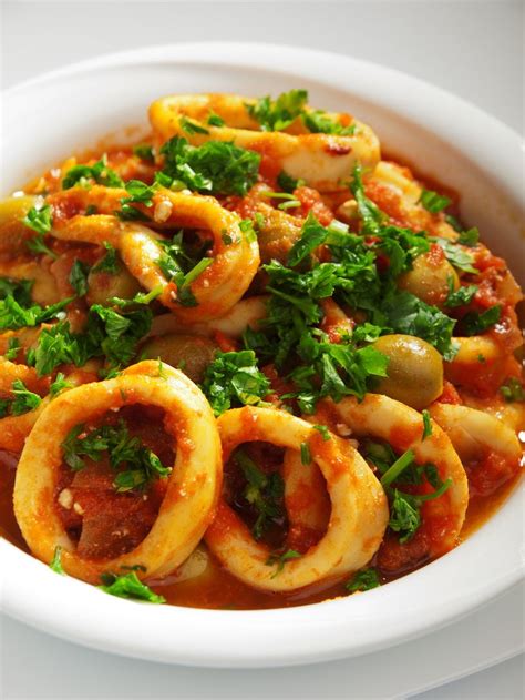 Recipe For Greek Style Spicy Calamari Greek Recipes
