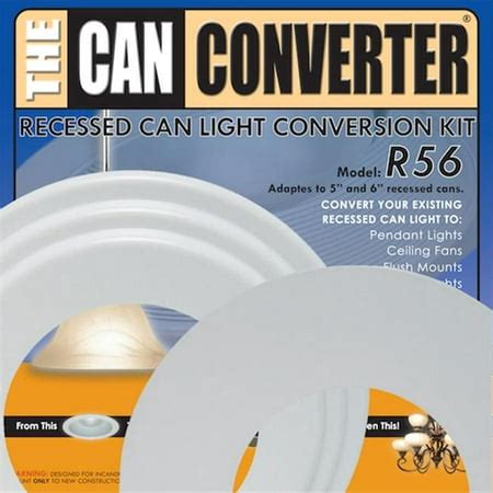 converter recessed  light converter kit   model white flat medallion