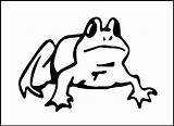 Coloring Frogs Bestcoloringpagesforkids Designlooter sketch template