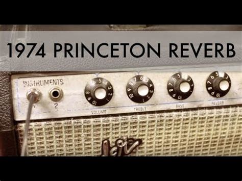 silverface princeton reverb sounds youtube