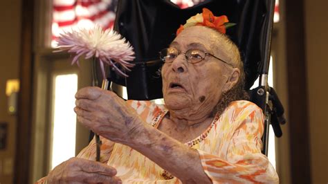 gertrude weaver named world s oldest person last week dies at 116