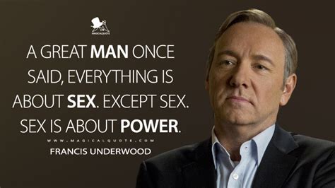a great man once said everything is about sex except sex sex is