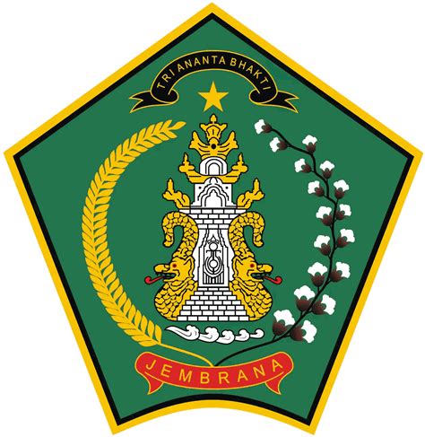 makna arti logo lambang daerah kabupaten jembrana