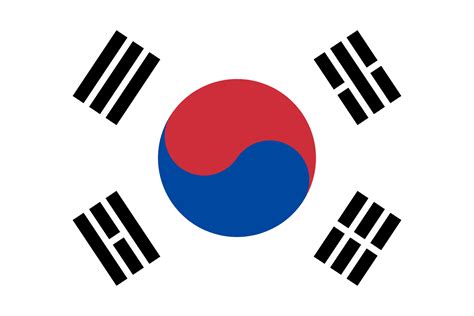 Bandera De Corea Del Sur Banderas Mundo Es