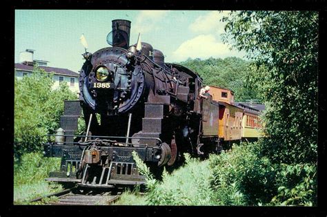 Chicago And Northwestern Postcard Steam Locomotive 4 6 0 Passenger Train