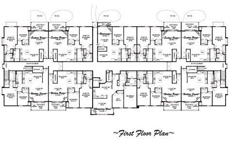 simple condo design plans placement house plans