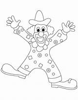Clown Clowns Coloring Pages Drawing Printable Gangster Template Getdrawings Draw Popular Dress sketch template