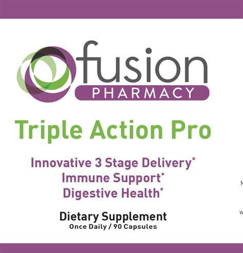 triple action pro fusion pharmacy