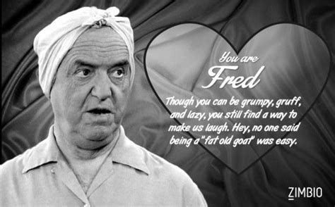 i took zimbio s i love lucy quiz and i m fred who are you i love