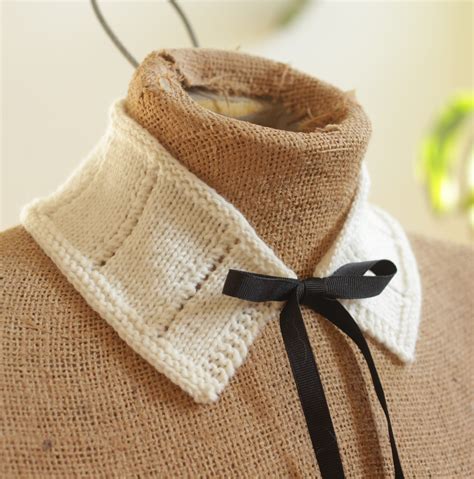 knit collar pattern sunday patterns