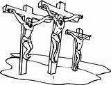 Crosses Three Coloring Pages Getcolorings Color sketch template