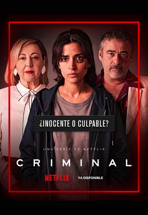 Criminal Serie Netflix Netflix Series Series De Netflix