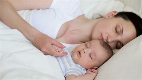 dad and daughter sleeping in the same bed stock footage video 16385770 shutterstock