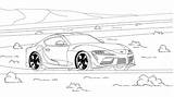 Supra sketch template