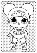 Hoops Mvp Doll Coloringoo Buns sketch template