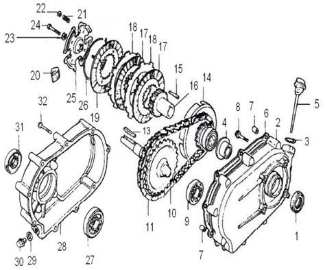 taotao cc engine parts diagram