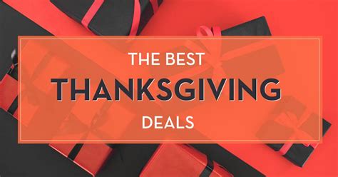 thanksgiving deals